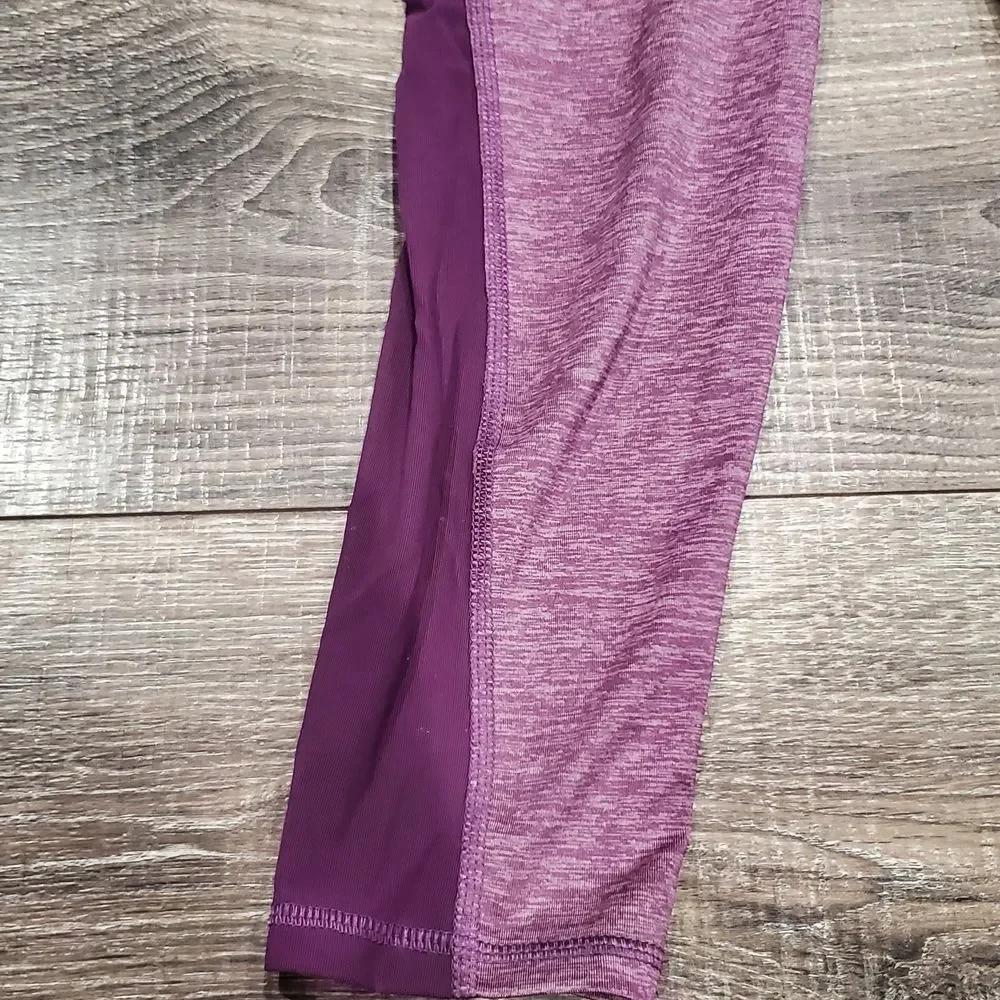Girls Old Navy Leggings Size 10-12 Kids' Purple and Blue Tie-Dye Leggings 2 Pcs